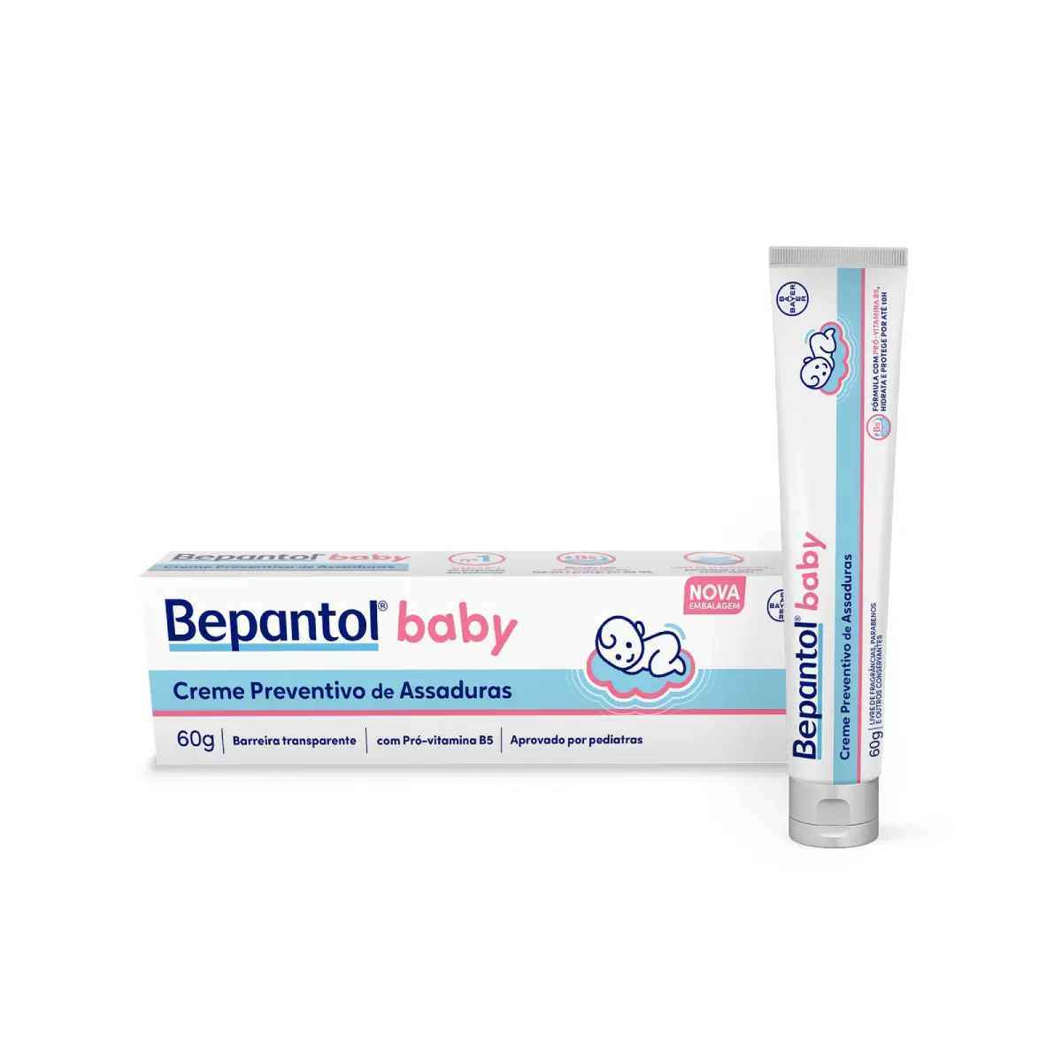 Creme Preventivo de Assaduras Bepantol Baby 120g – 1 unidade